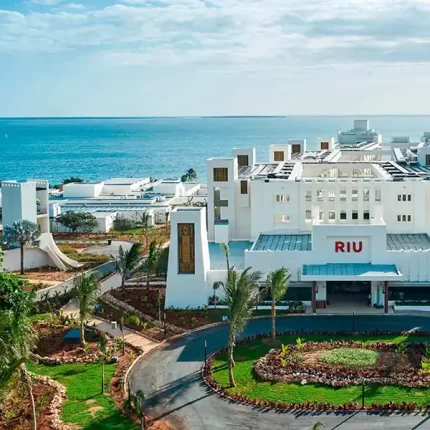 Riu Jambo Hotel - Arial view from Land