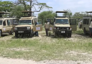 Safari vehicles fleet