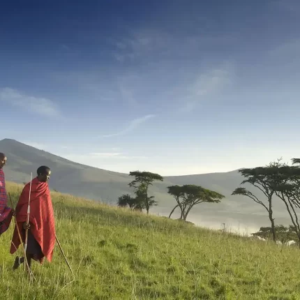 Ngorongoro crater Masaai